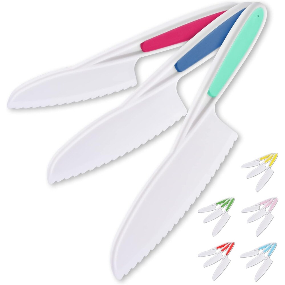 Zulay Kitchen Kids Knife Set for Cooking and Cutting