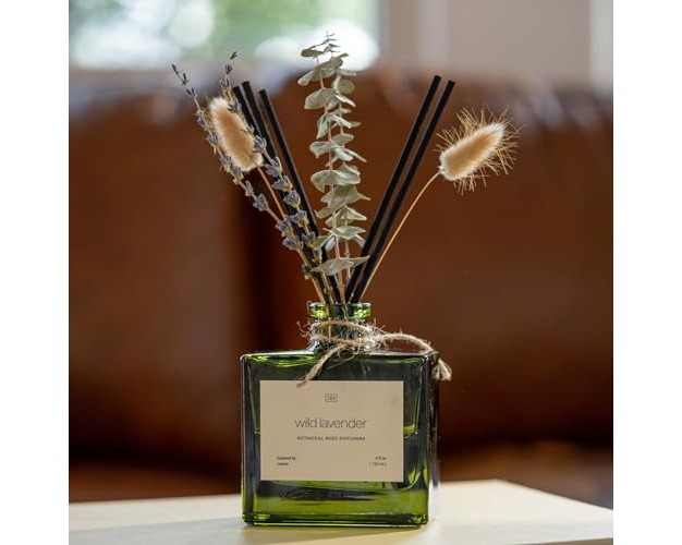 Craft amp Kin Reed Diffuser Set With Flower For Home