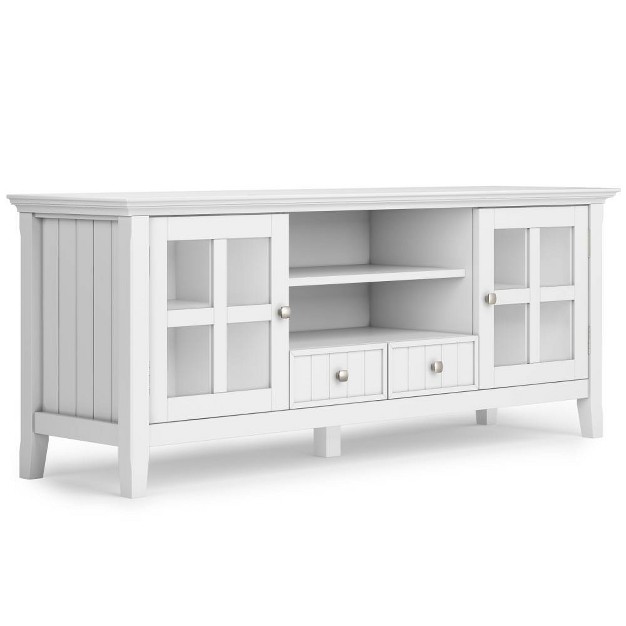 Normandy Tv Stand For Tvs Up To 65 quot White Wyndenhall