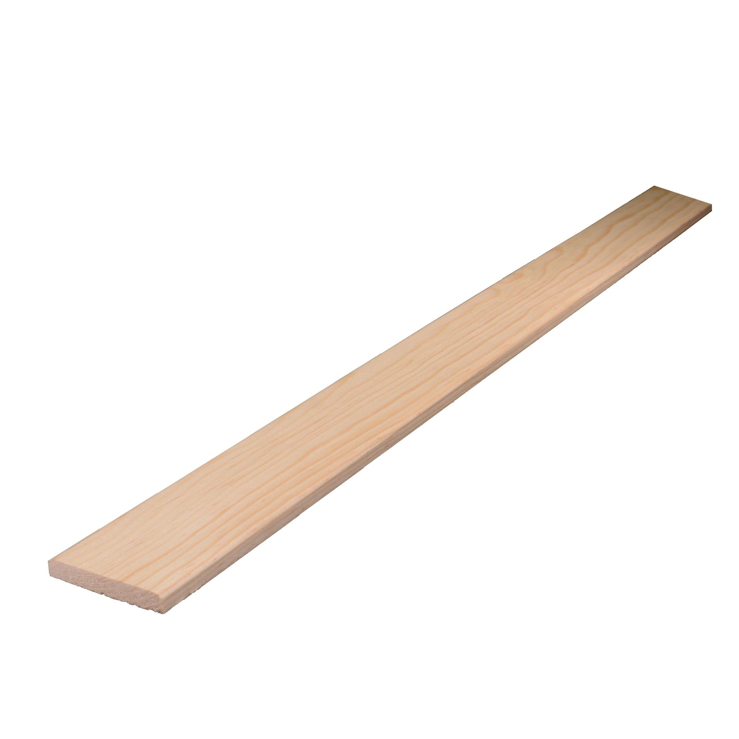 Alexandria Moulding 3/8 in. H X 2-1/4 in. W X 8 ft. L Unfinished Natural Pine Molding