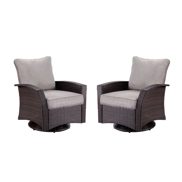 Williamsport 2 Piece Swivel weave chair