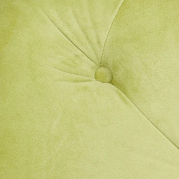 Virgil Tufted Ottoman Granny Smith Apple Green   Contemporary   Footstools And Ottomans   by AED Luxury Home Decor  Houzz