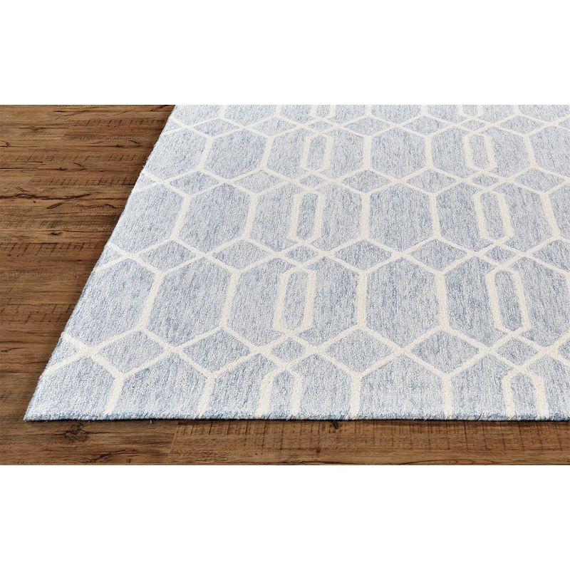 Weave and Wander Natal Gray Geometric Area Rug