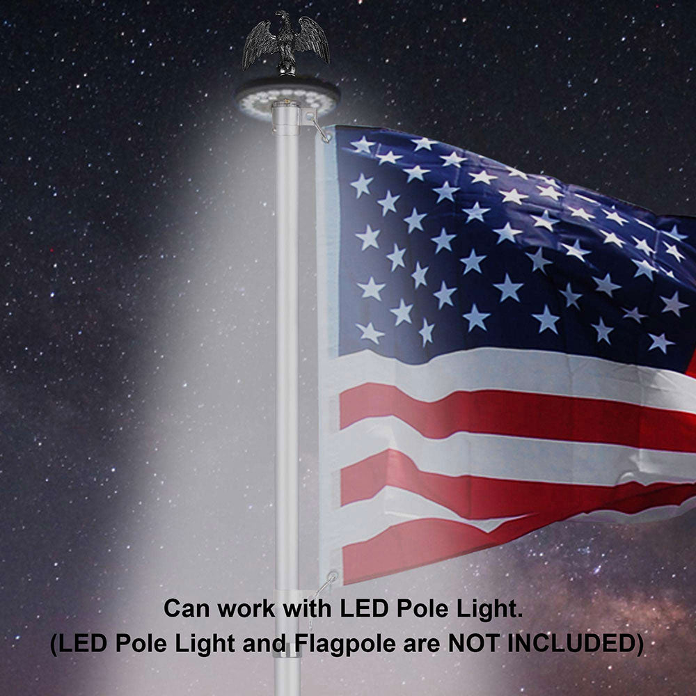 Yescom Plastic Eagle Telescopic Flag Pole Top Ornament