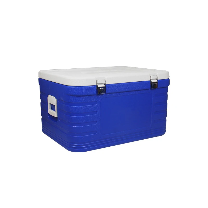 2023 Large Capacity 50l cooler box multifunction cooler box fish lunch  picnic camping cooler box with wheels