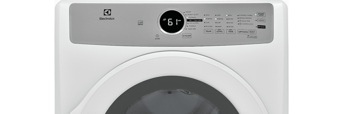 Electrolux ELFE7337AW Electric 8.0 Cu. Ft. Front Load Dryer