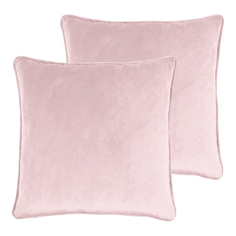Sherry Kline Glendon Velvet Corded Edge pillow  zippered with Polyester Insert (Set of 2) 20\