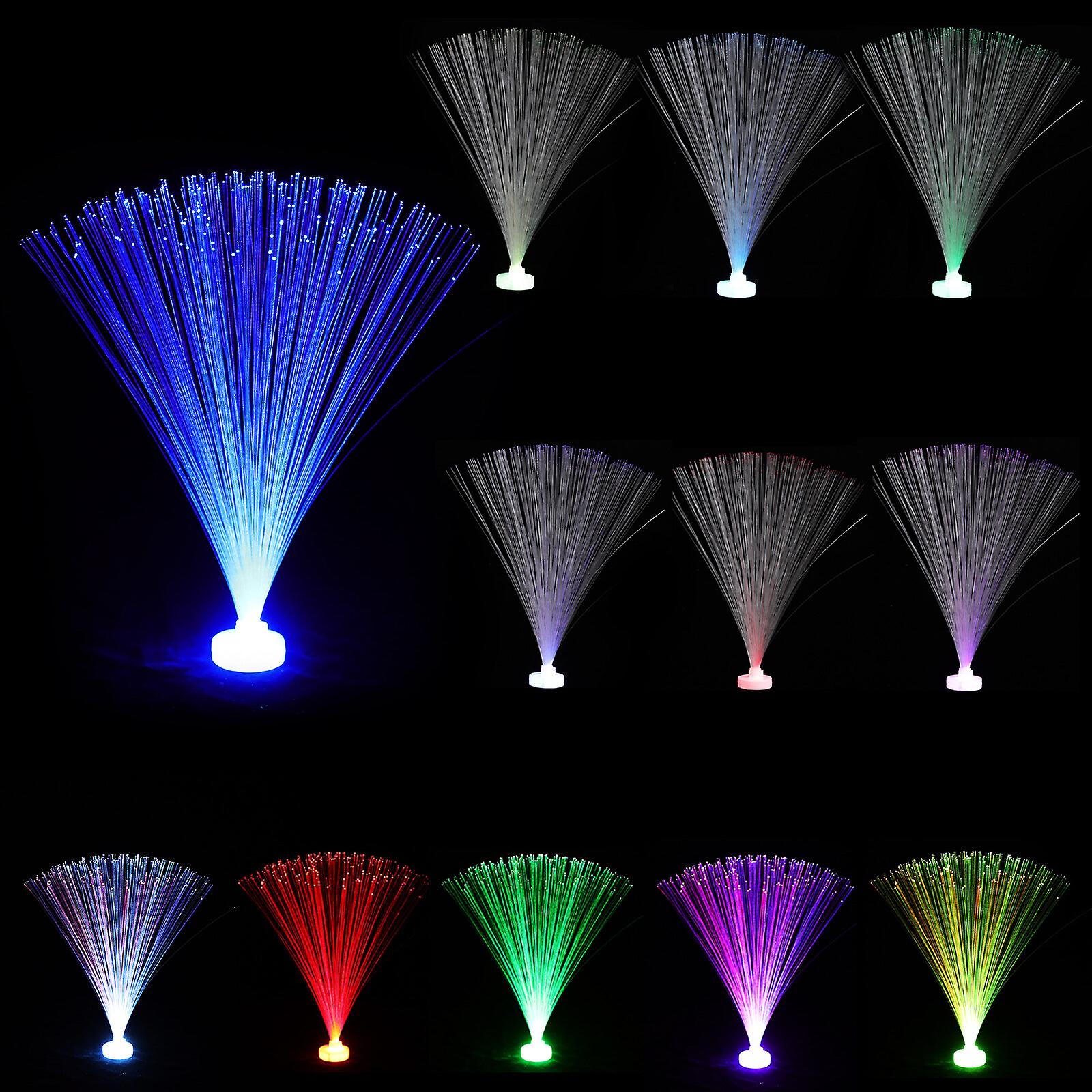 12pcs  Fiber Optic Lights Color Changing Led Lamp Party Decorative Fiber Optic Lamps