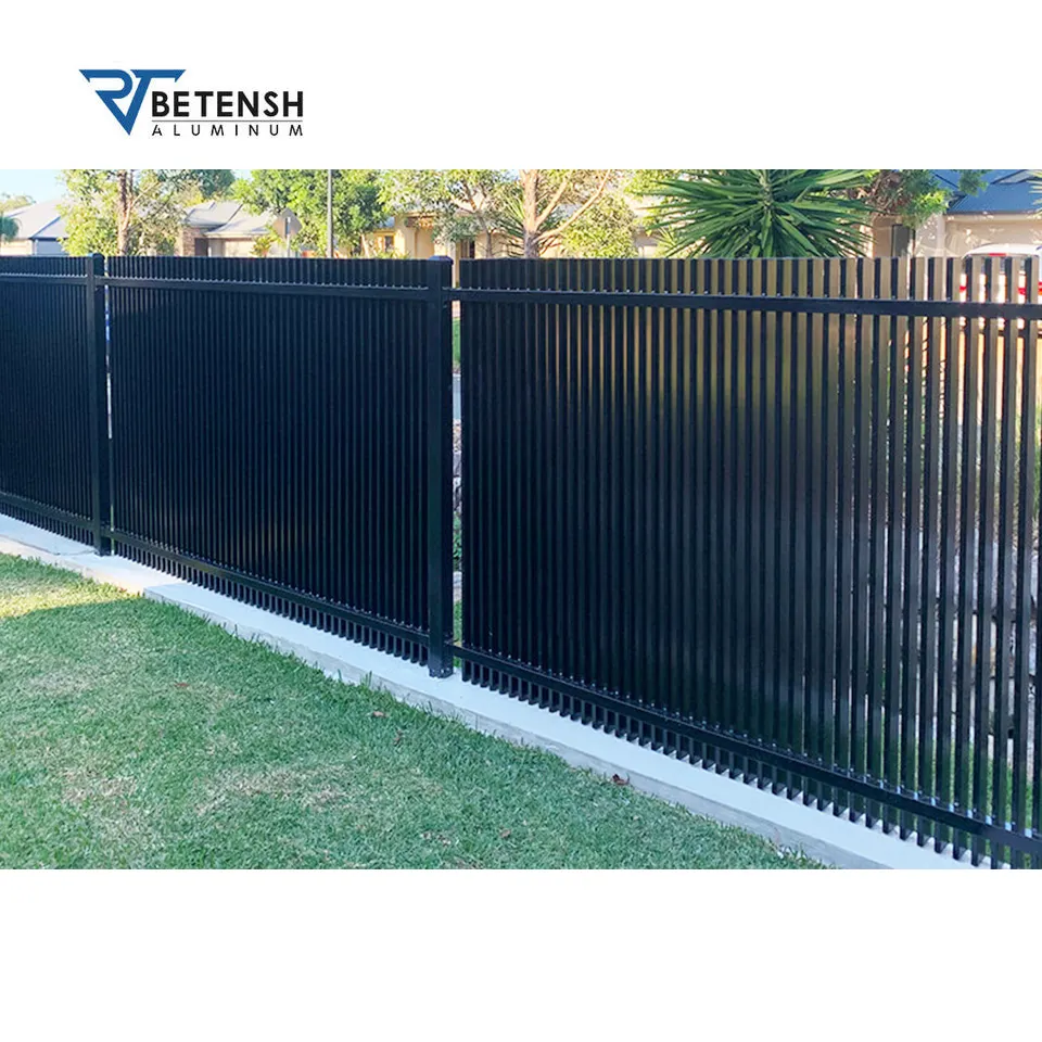 High End Commercial Panels Private Wholesale Factory Directly Supply Garden Extruded Aluminum Panels Blade Fence