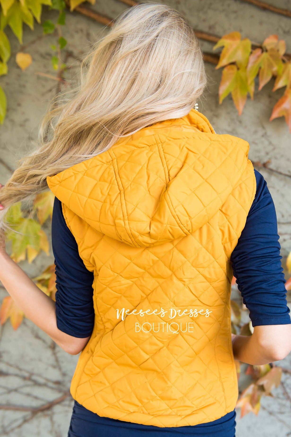 Fur Lined Quilted Vest