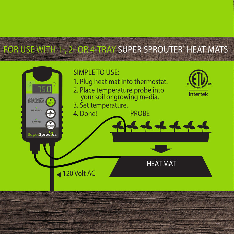 DGTL HEAT MAT THERMOSTAT