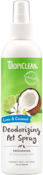 TropiClean Lime and Coconut Deodorizing Dog and Cat Spray