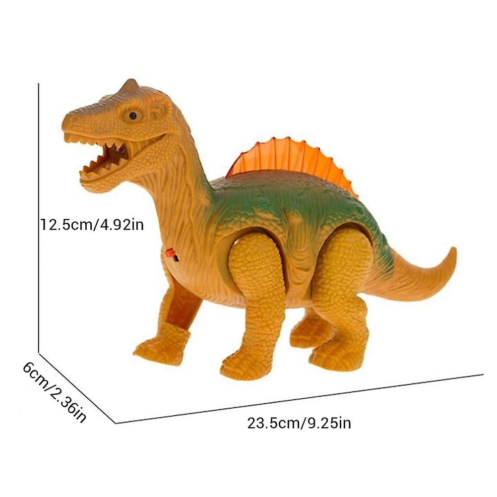 Electric Walking Dinosaurs Light Sound Toys Animals Model for Kids Children