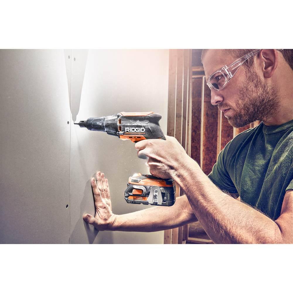 RIDGID 18V Brushless Cordless Drywall Screwdriver with Collated Attachment (Tool Only) R86630B