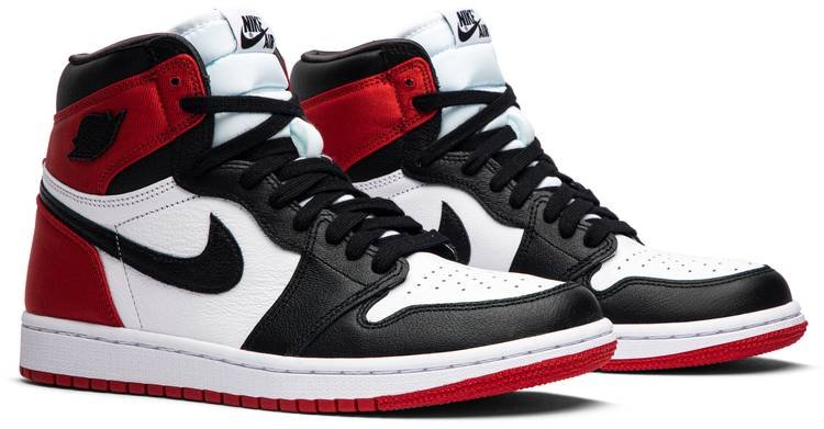 Air Jordan 1 Retro High 'Satin Black Toe' CD0461-016