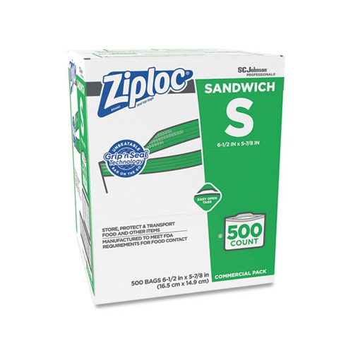 Ziploc Resealable Sandwich Bags  SJN682255