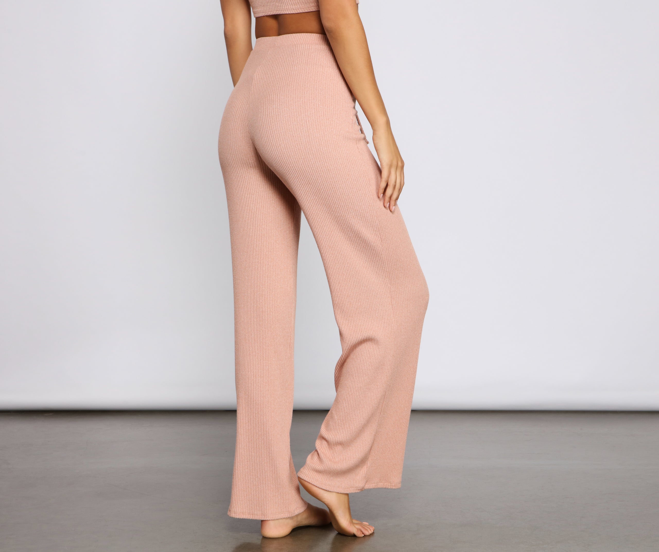 Cozy Basics Ribbed Pajama Pants