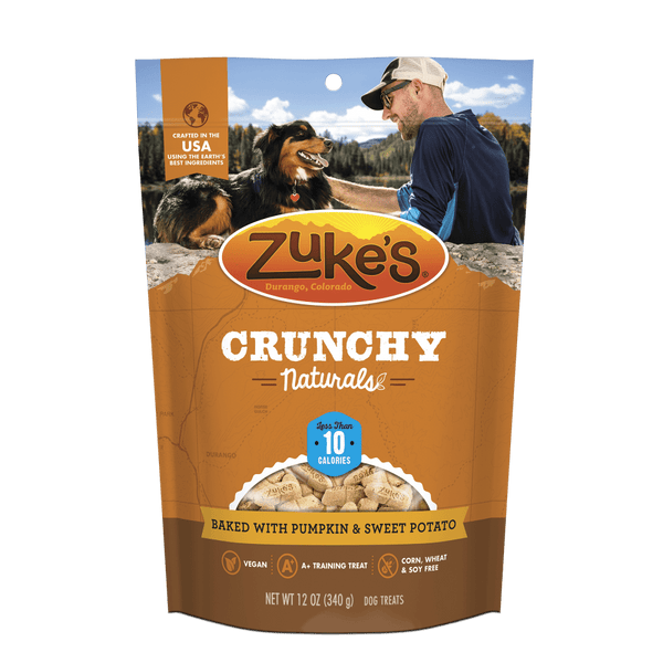 Zuke's Crunchy Naturals Baked with Pumpkin and Sweet Potato Dog Treats