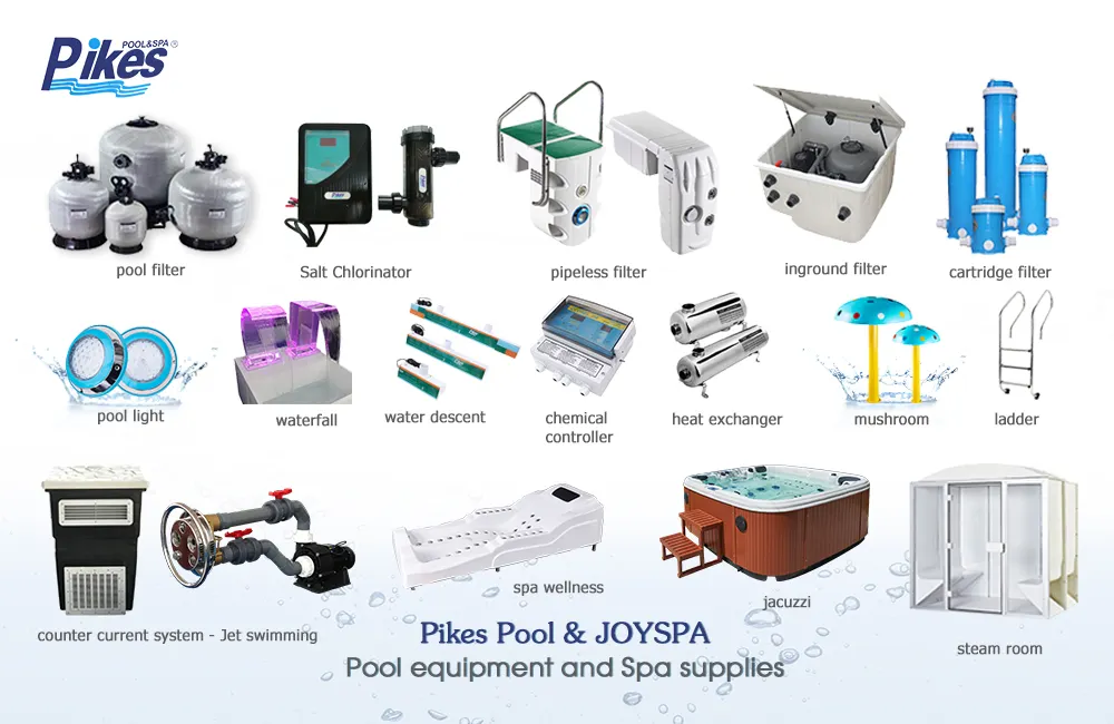 Supply Full Set Swimming Pool Equipment And Cleaning Accessories