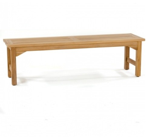 5  x27Backless Bench   Transitional   Outdoor Benches   by Westminster Teak  Houzz