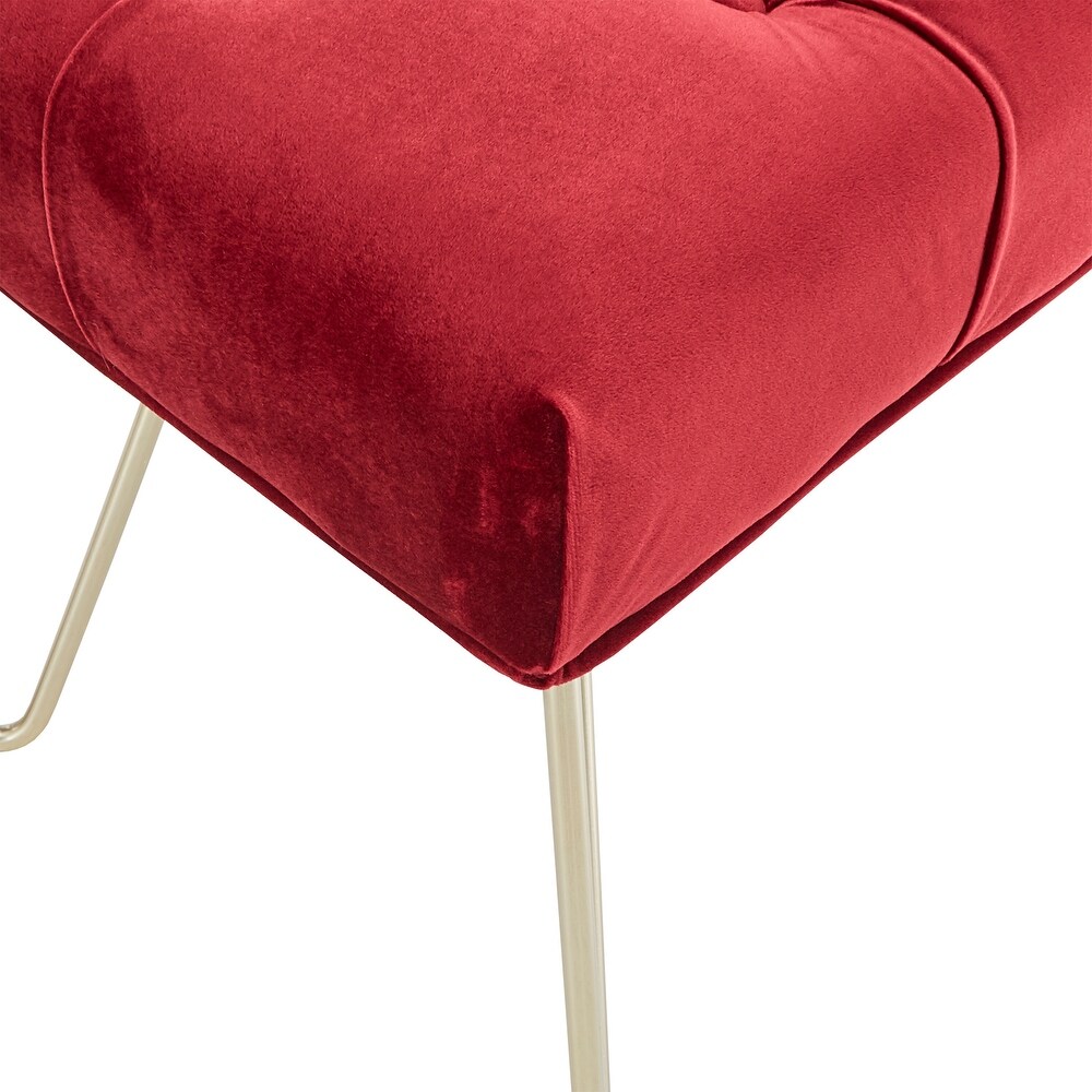 Klaus Velvet Tufted Bench by iNSPIRE Q Bold