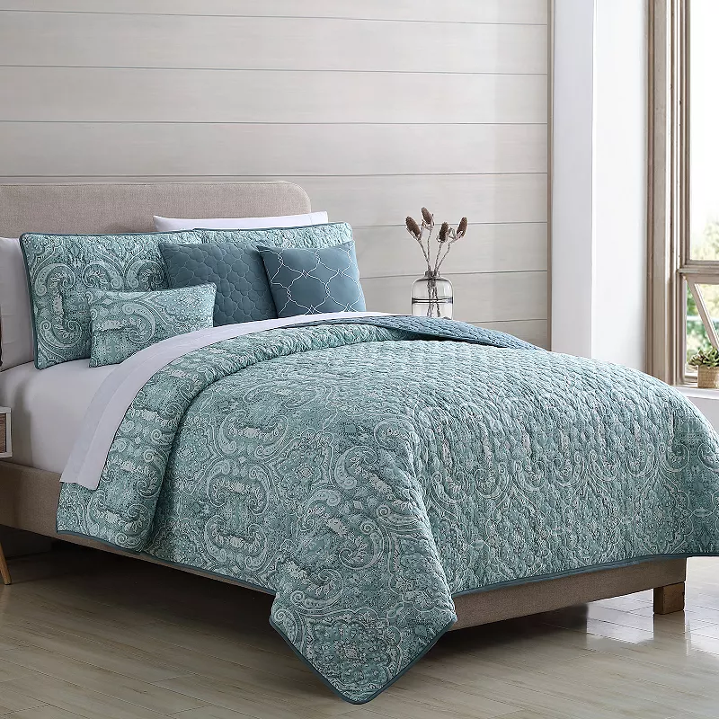 Bali 6-pc. Reversible Quilt Set