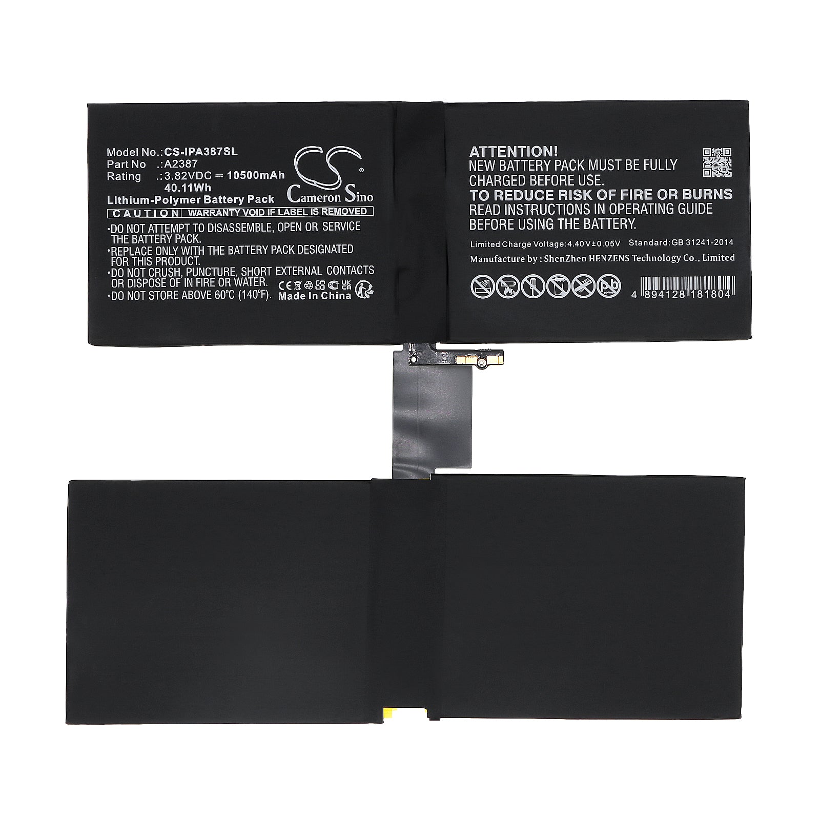 Apple A2378 A2379 A2461 A2462 iPad Pro 129 2021 iPad Pro 5th Gen 129 2021 Tablet Replacement Battery BatteryClerkcom Tablet