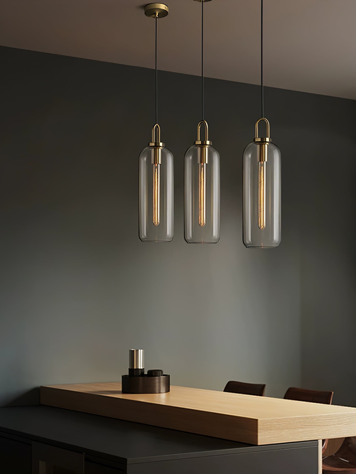 Pendulum Glass Pendant Lamp