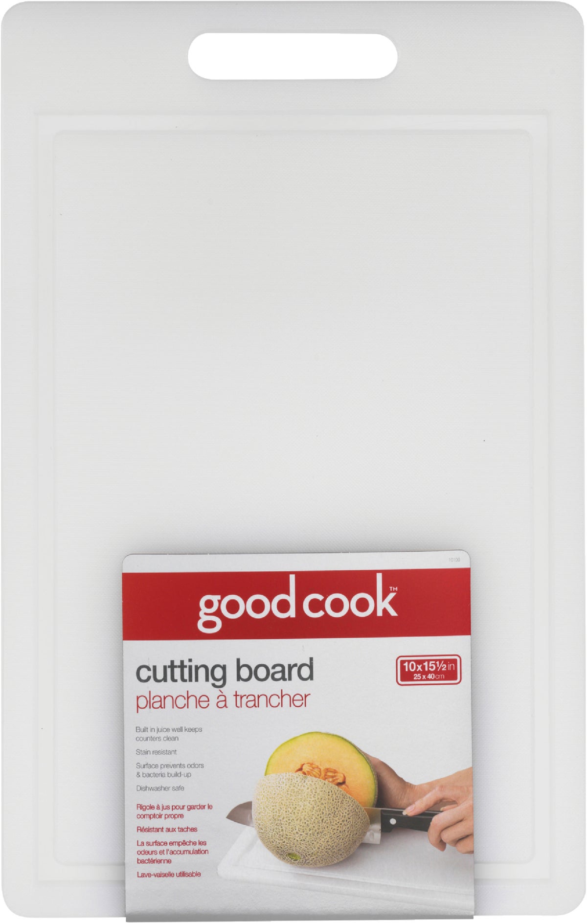 Goodcook Poly Cutting Board White