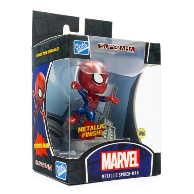 The Loyal Subjects Superama Marvel W1 Spider man Figureural ama