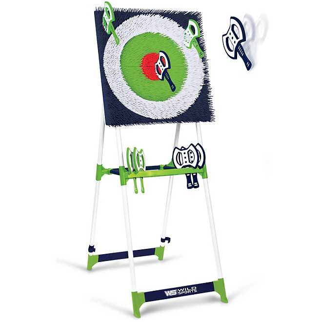 Wild Sports Steel Frame Axe Throw Set