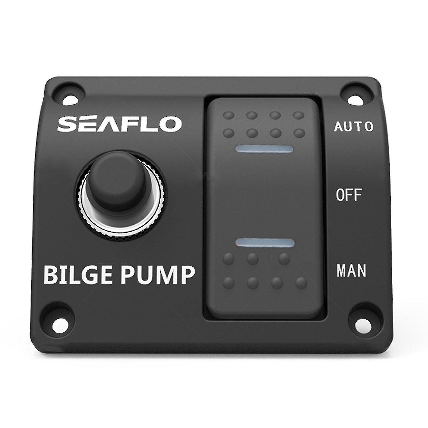 For Bilge Pump Bilge Pump Control Switch Automatic Pump Marine Panel Switch 3-way Switch Panel