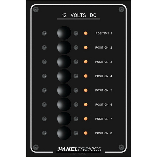 Paneltronics Standard Panel   DC 8 Position Circui...