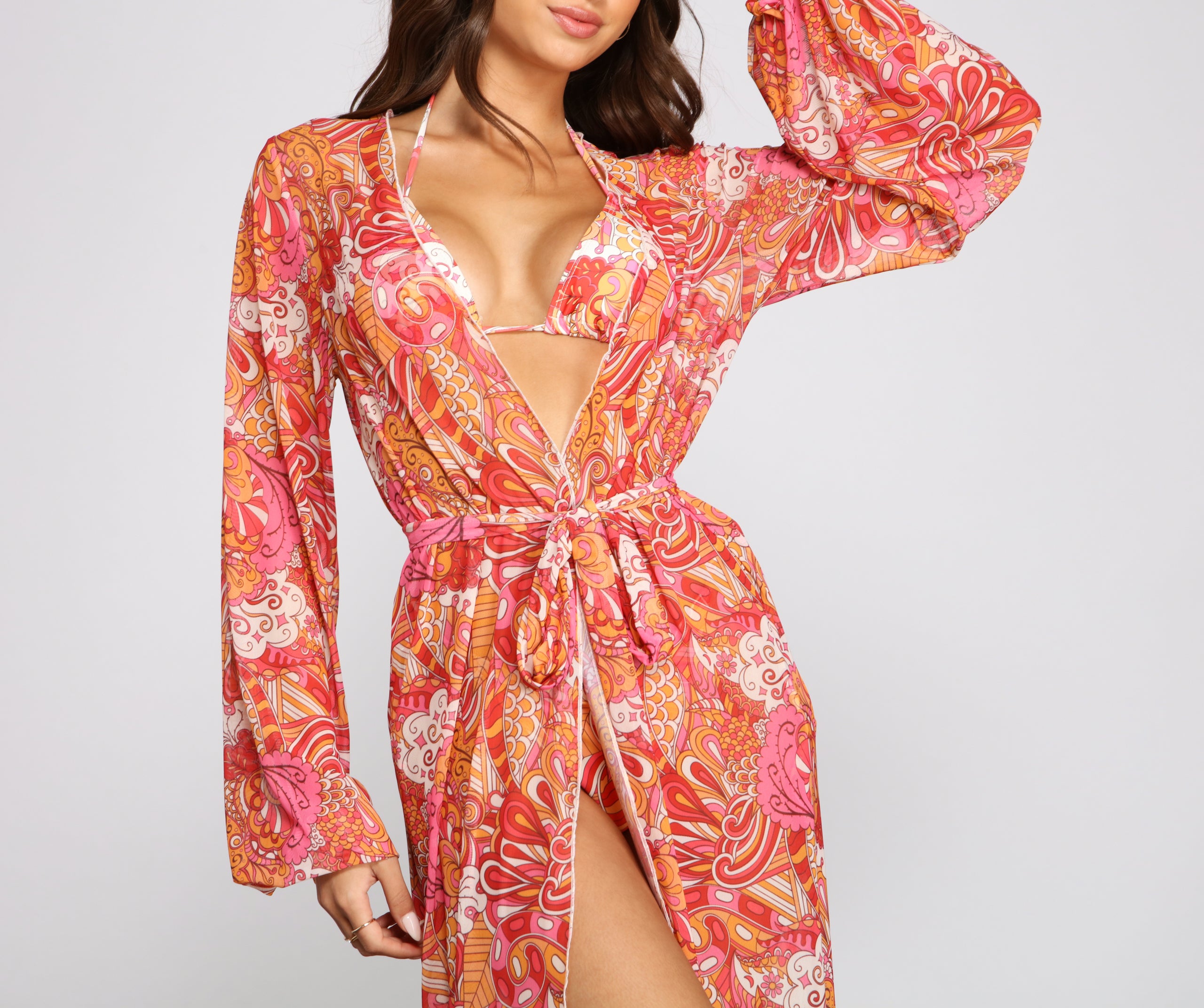 Bohemian Dreams Paisley Print Duster