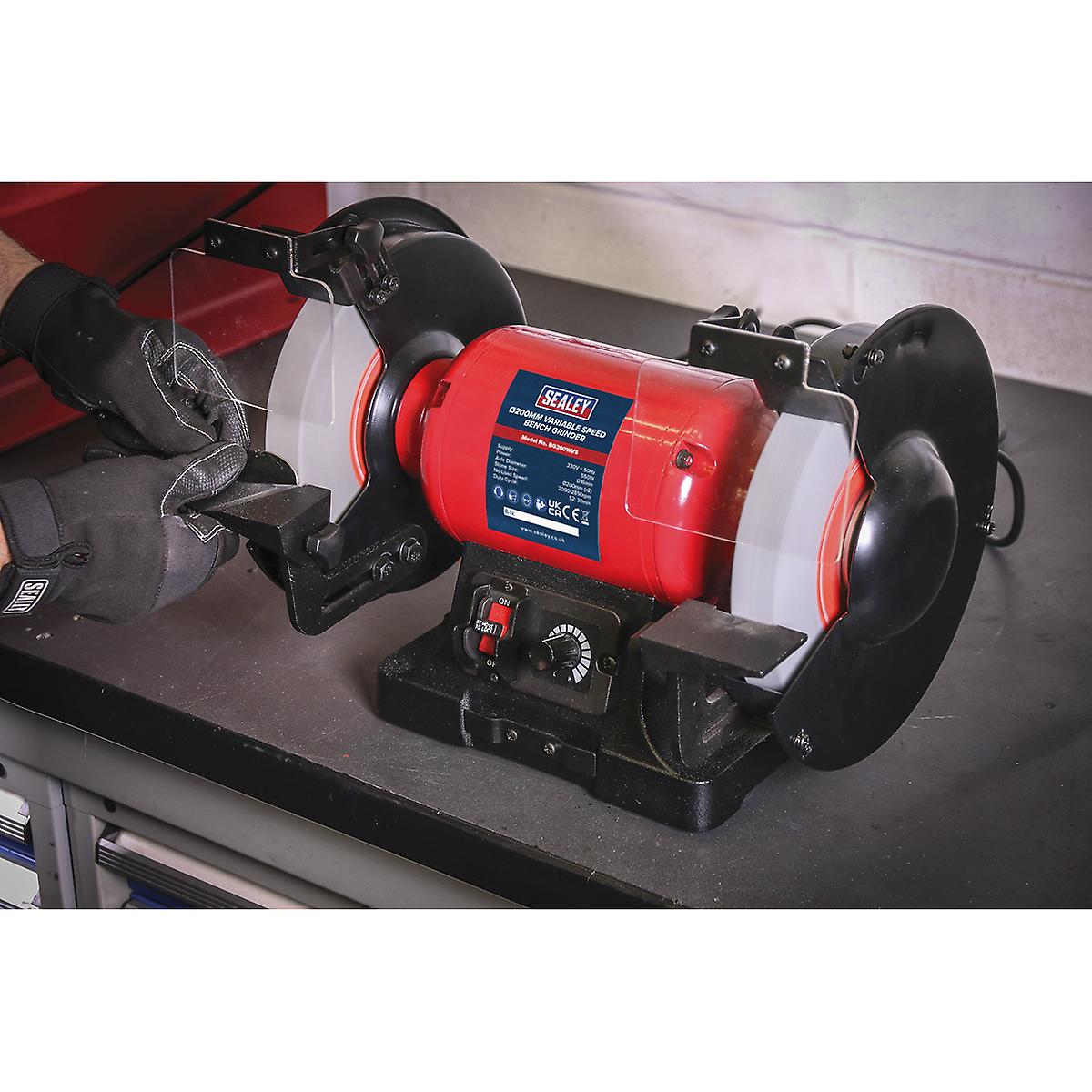 Sealey Bg200Wvs Bench Grinder ?200Mm Variable Speed