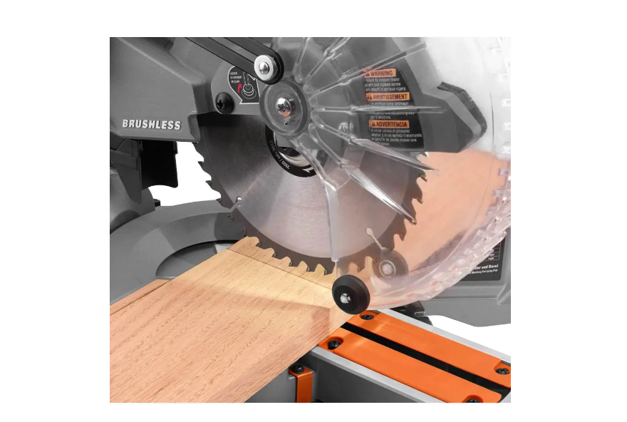 RIDGID R48607 18V Brushless 7-1/4 in. Dual Bevel Sliding Miter Saw (Tool Only)