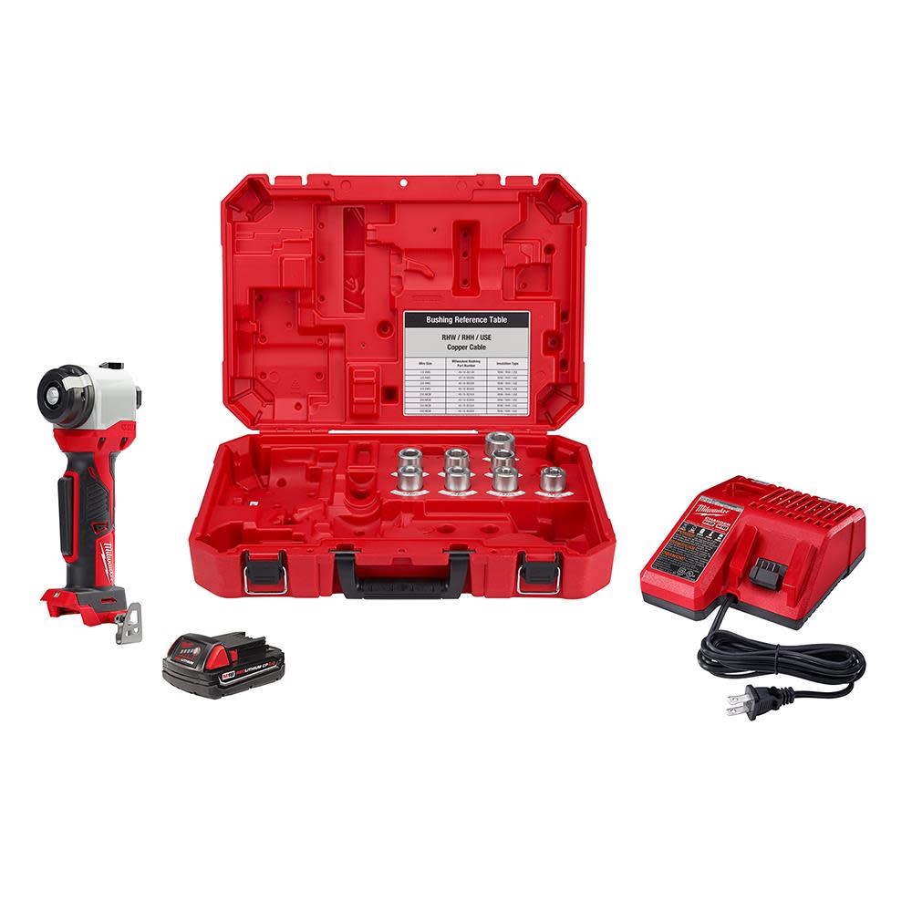 Milwaukee M18 Cable Stripper Kit for Cu RHW / RHH / USE 2935X-21 from Milwaukee