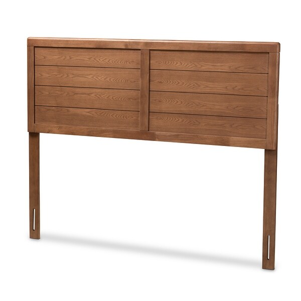 Carson Carrington Ulvsta Walnut Mid-century Wood Headboard - - 28029604