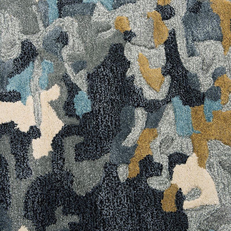 Alora Decor Lapis Kevin Wool Blend Rug