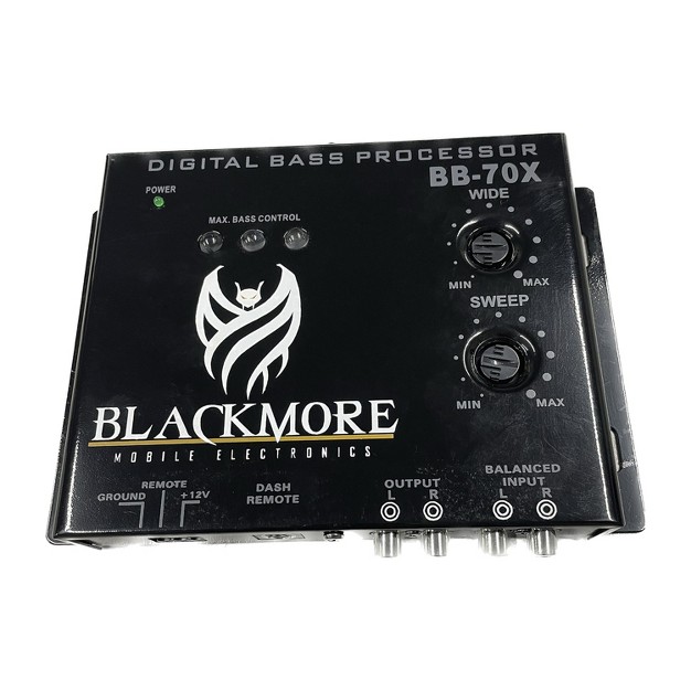 Blackmore Pro Audio Bb 70 Mobile Audio Digital Bass Processor With Dash mount Remote