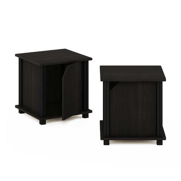 Furinno Brahms End Table with Storage