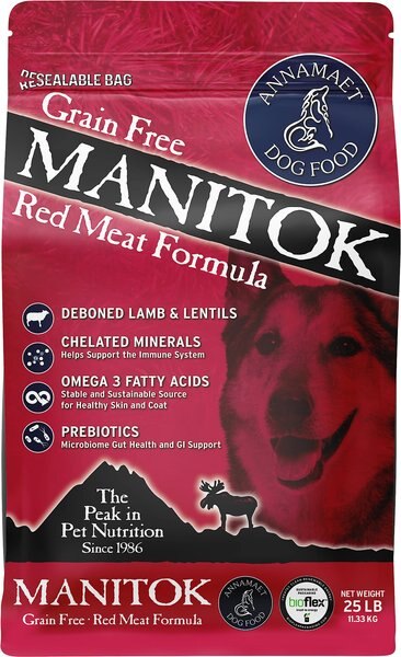 Annamaet Grain-Free Manitok Red Meat Formula Dry Dog Food