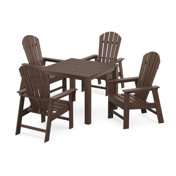 Polywood South Beach Coast 5-Piece Parsons Dining Set PWS2316-1