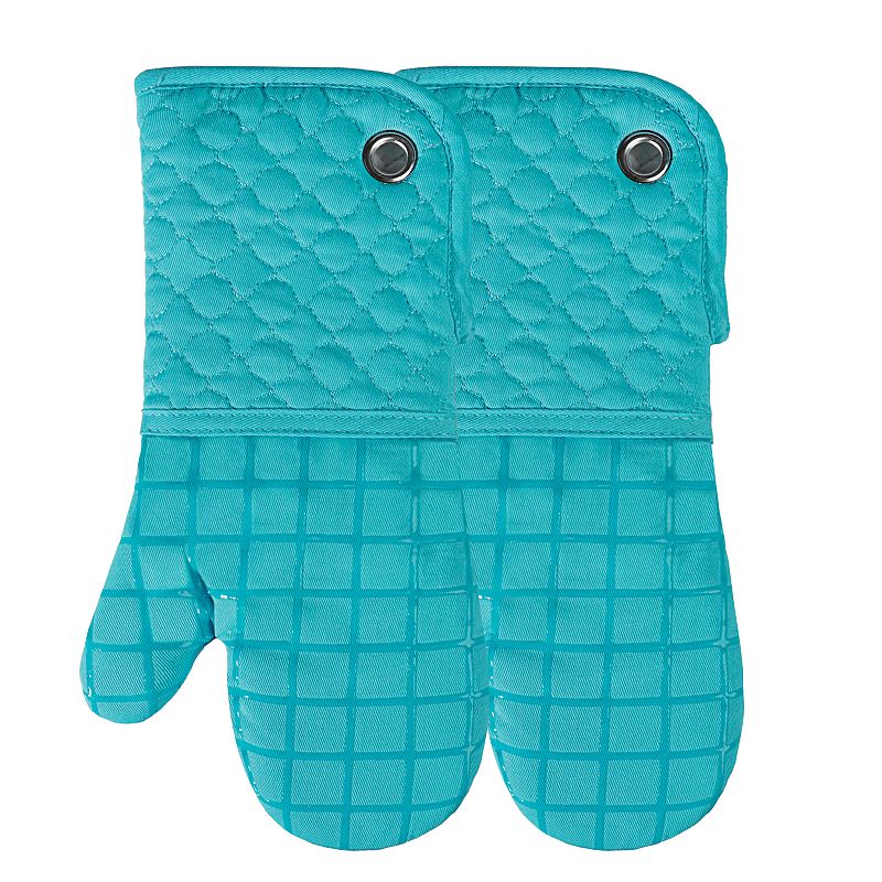 Popular Bath Grids Silicone Oven Mitt 2-pk.