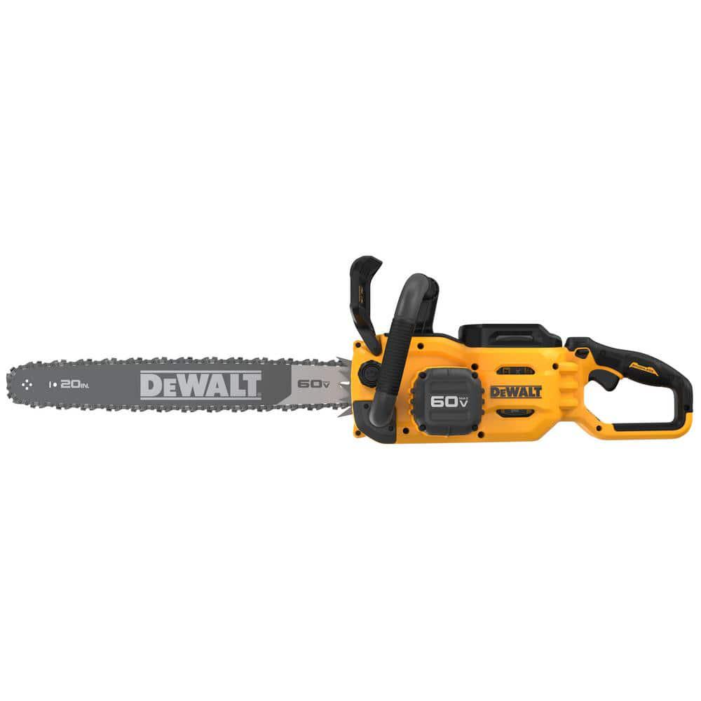 DEWALT 60Volt MAX 20 in Brushless Electric Cordless Chainsaw Kit and Carry Case with