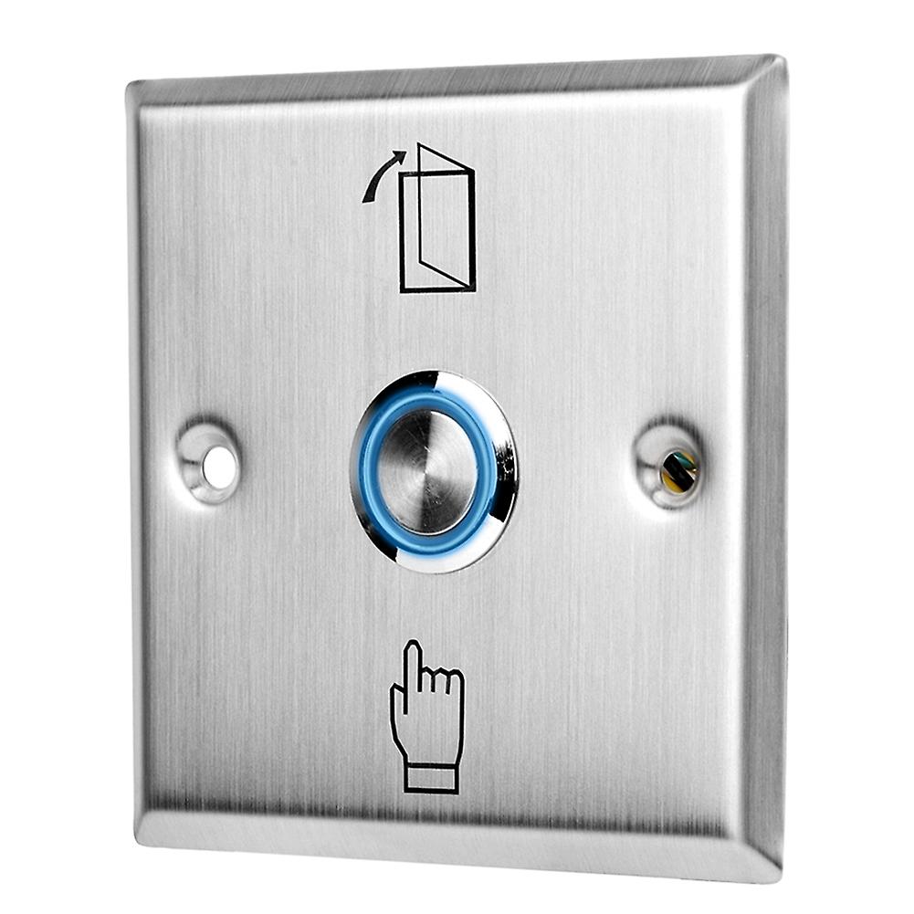 Door Access Control System Exit Button Door Push Release Switch With Indicator Light