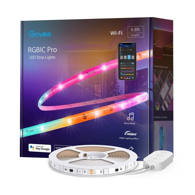 Govee Rgbic Pro 9 8 x27 Led Strip Lights