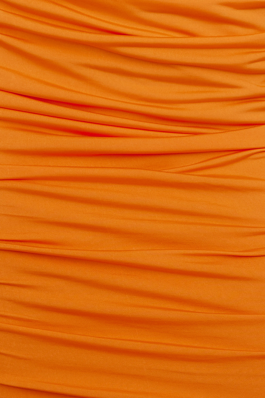 In The Club Mini Dress Orange