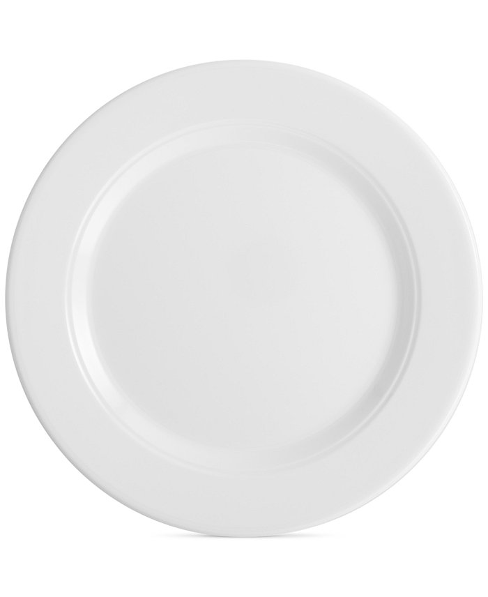 Q Squared Diamond 8 Round Melamine Salad Plate Set of 4