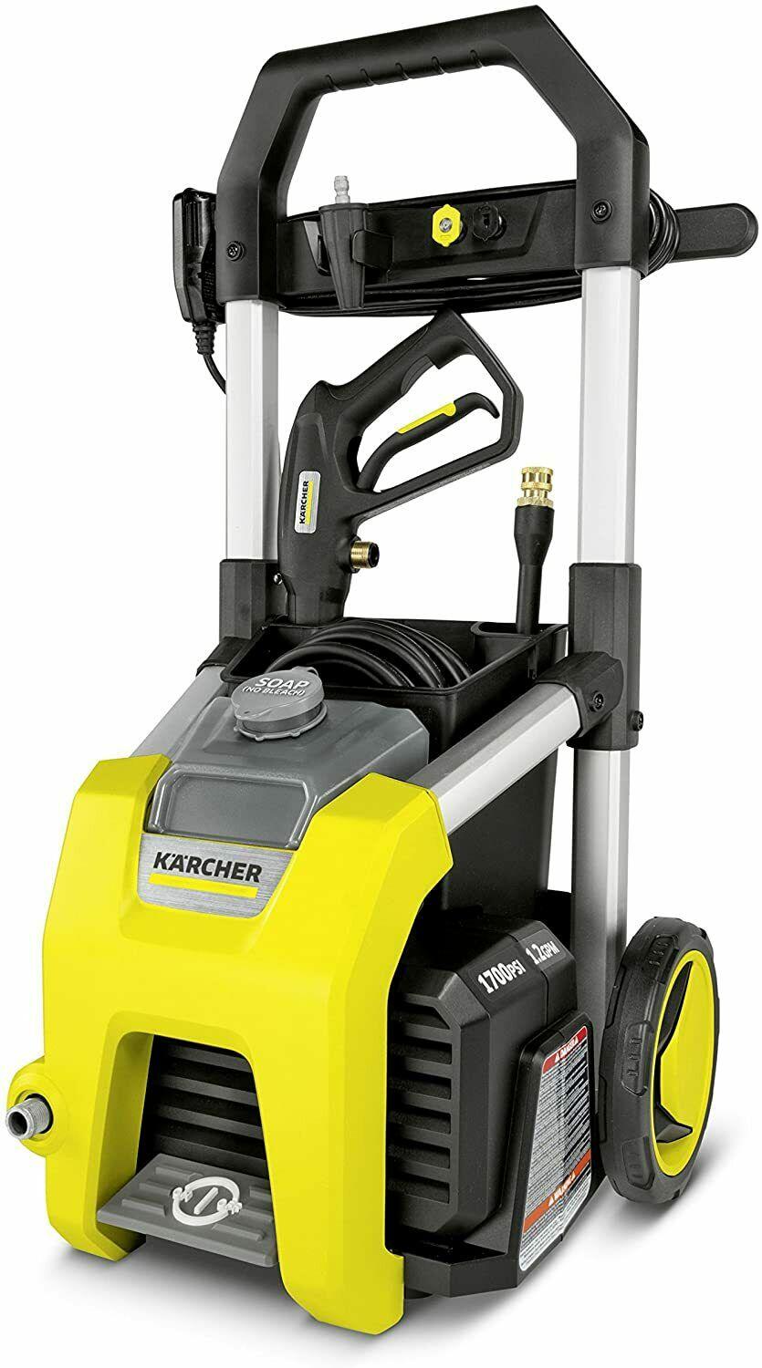 Karcher K1700 Electric Power Pressure Washer, Yellow